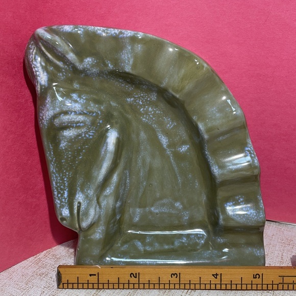 Vintage MCM Horse Head Ash Tray (Cigars) - Picture 3 of 6